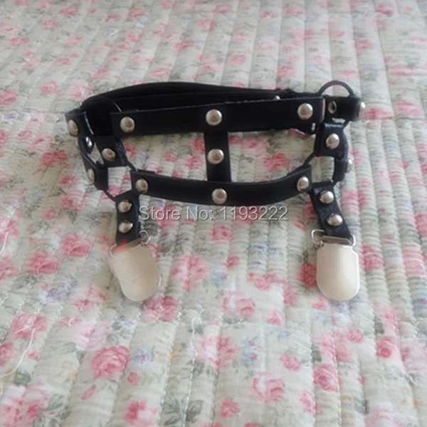 2 стиля ручной работы заклепки панк Рок двухрядные круглые упругие зажимы ноги