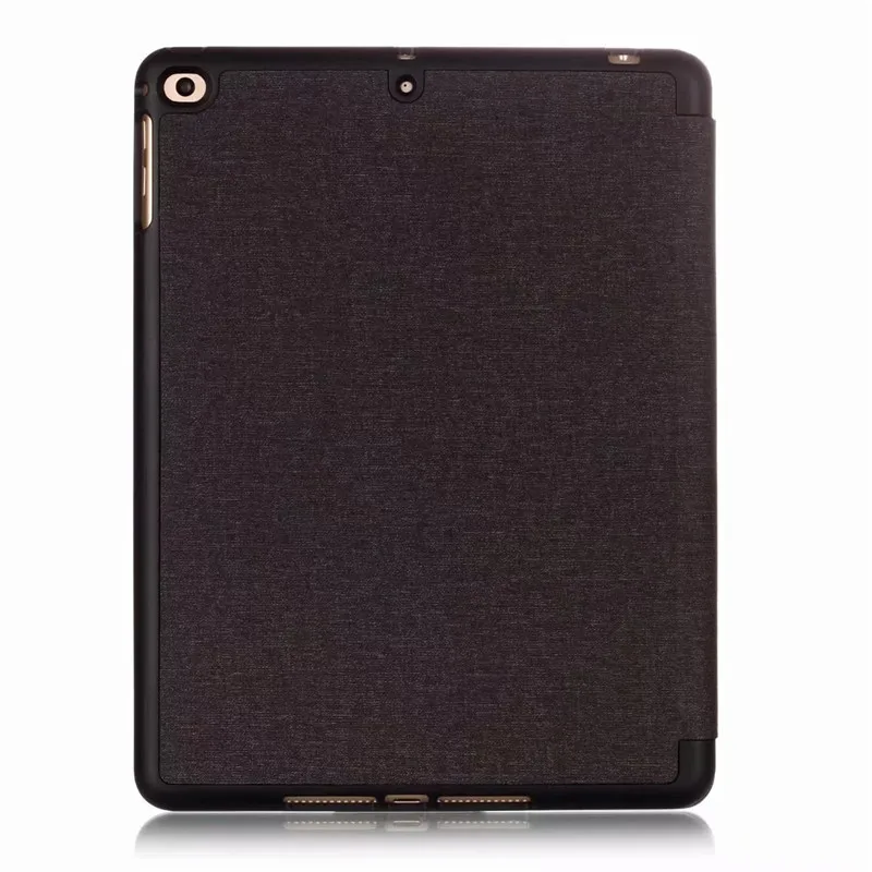 Тонкая Раскрашенная из искусственной кожи чехол для Apple iPad 9,7 с карандашом держатель для iPad Air 1/2 9,7 дюймов чехол для планшета+ защитная пленка
