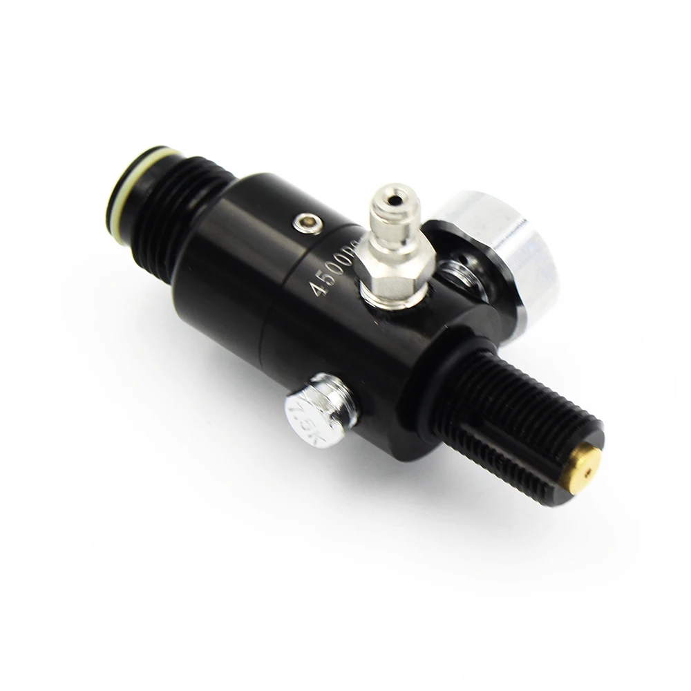 Насос для пейнтбола PCP Scuba HPA Vavle M18x1.5 регулятор черный клапан 4500psi на входе 2200psi