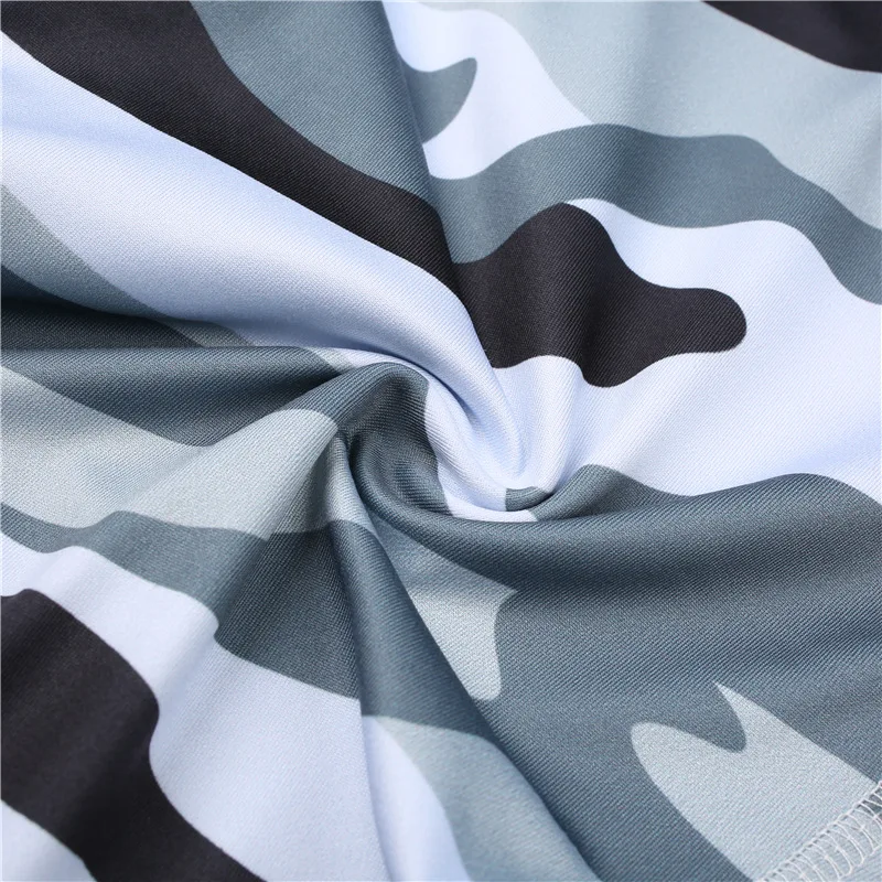 

High Waist Camouflage Sweatpants Women Slim Fit Elastic Waist Track Pants Autumn Sportswear Trousers Pencil Pants