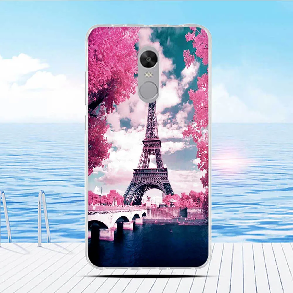 Чехол для Xiaomi Redmi Note 4X мультяшный 3D рельефный рисунок задняя крышка ТПУ Мягкий