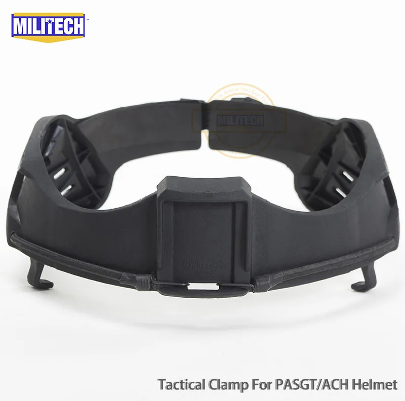 MILITECH NIJ IIIA 3A Тактический пуленепробиваемый козырек для шлема баллистический козырек пуленепробиваемая маска для ACH PASGT баллистический шлем