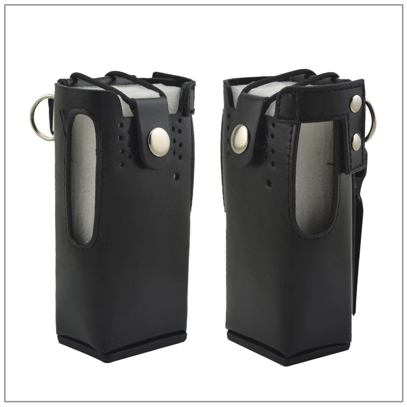 Кожаный чехол для переноски с ремнем и клипсой Motorola GP328/GP340/HT750/HT1250 EP450 т. Д. рация |
