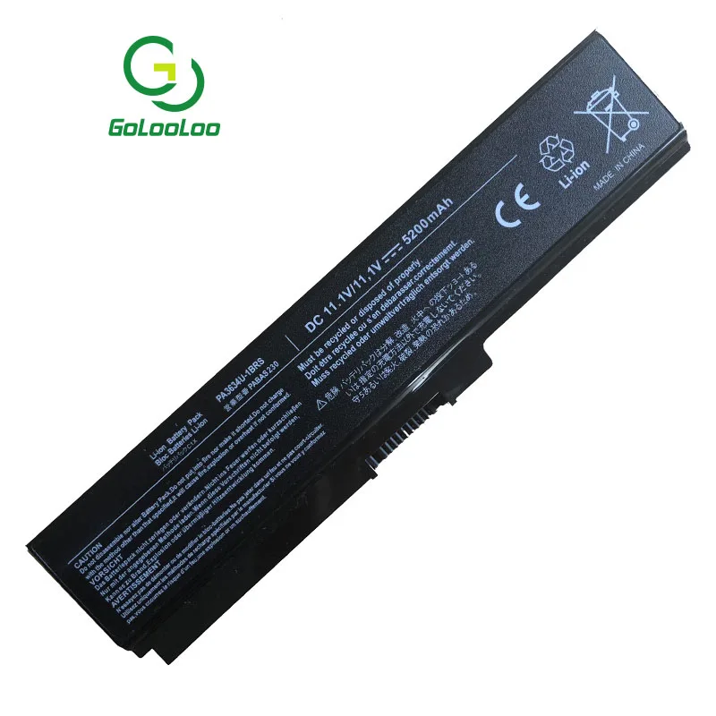 Golooloo Батарея 11 1 В 6 ячеек Аккумулятор для ноутбука toshiba Satellite C660 A665D C650 C640 C645D C640D C655