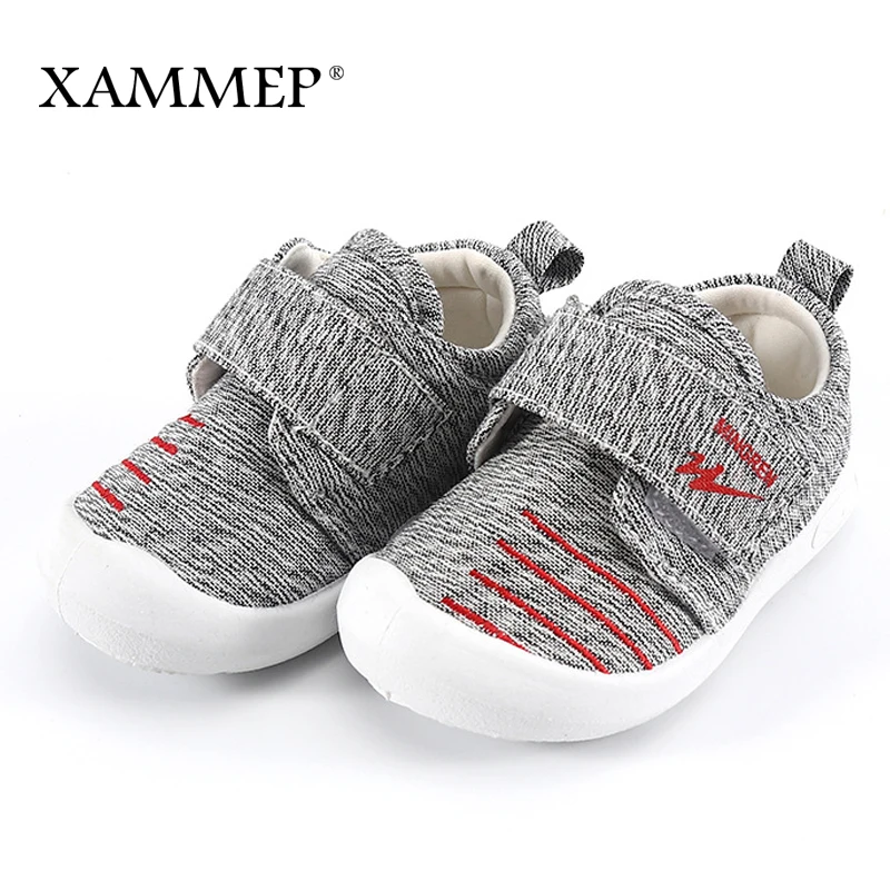 Кроссовки Xammep Детские сетчатые повседневная обувь на плоской подошве для