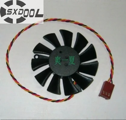 Вентилятор для видеокарты SXDOOL MGT6012YR 015 60X60X10MM DC 12V 0.37A|card fan|graphics card fangraphic fan |
