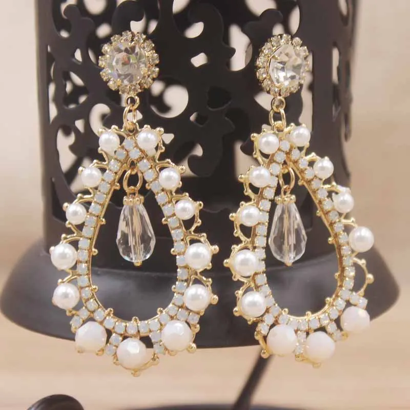 classical bohemia gold asymmetric sexy beautiful gift to lover earring tassle 925 silver needle fashion design baroque Earring | Украшения