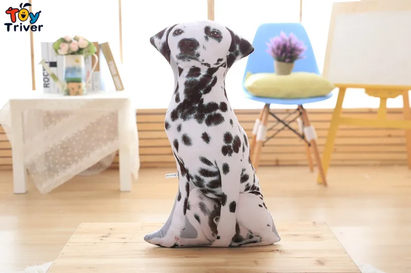 A Плюшевый 3D шар пей шпатлевка волк Лабрадор собака куклы набивные игрушки Подушка для дня рождения подарок для мальчика домашний магазин Deco подарок тривер - Цвет: A