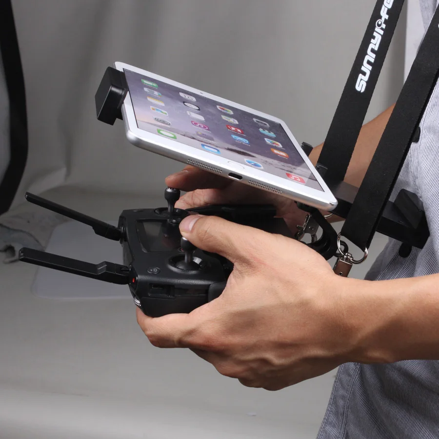 

Folding Extended Holder 4.7in-12.9in Phone Tablet Support Bracket w/ Strap for DJI Mavic Air/Spark /Mavic Pro Remote Controller