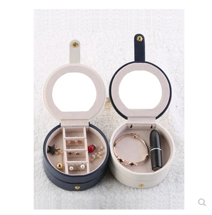 New portable jewelry box Princess European Korean simple small mini earrings hand storage | Украшения и аксессуары