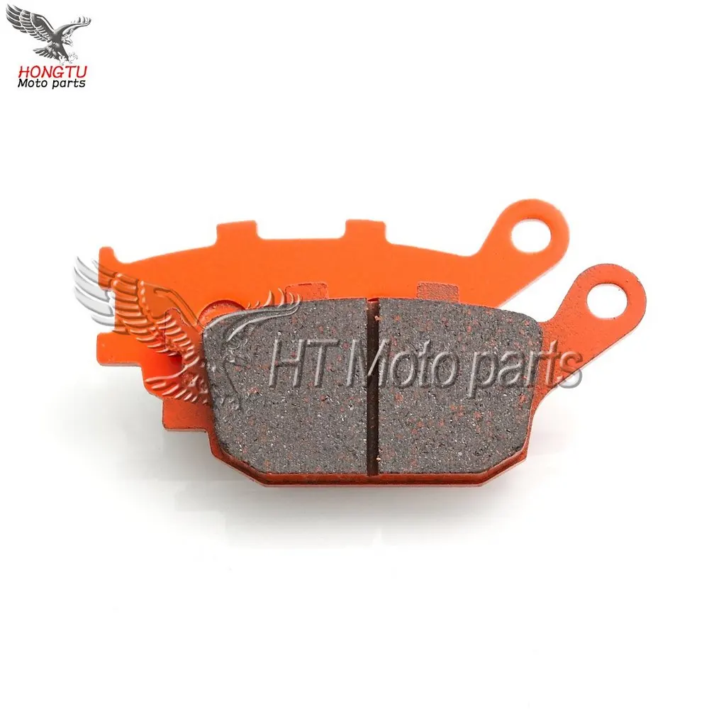 Мотоциклетные передние и задние тормозные колодки для Yamaha YZF R6 2003- R1 2004-2006 FZ6 FZ8 FZ1 Fazer FZS 1000 MT-07 MT-09 - Цвет: Rear 1 pair