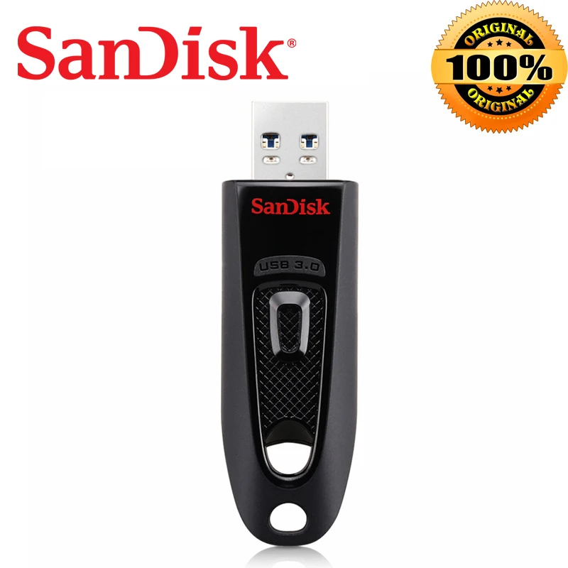 Оригинальный флеш накопитель SanDisk CZ48 USB Mini Stick 64 Гб 128 ГБ 256 3 0 8 16 32 карта памяти