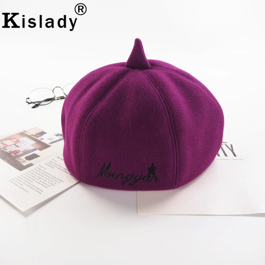 Kislady литературная многоцветная Классическая газетная шапка Горячая мода милые