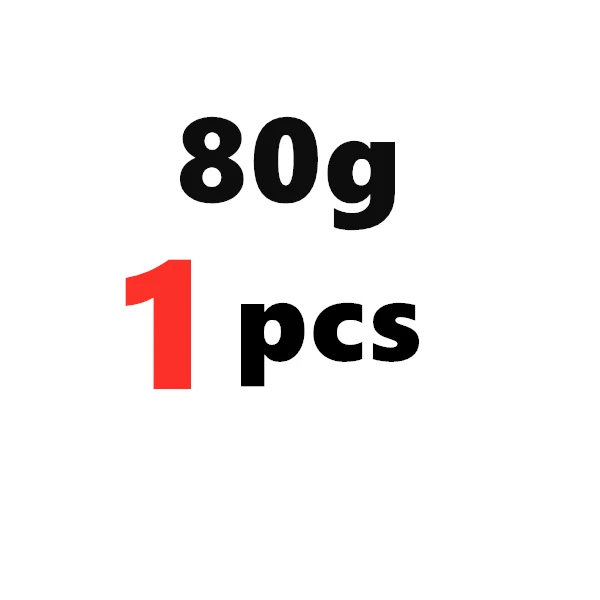 80g 5 шт./лот 10 г/15 г/20 г/30 г/40 г/50 г/60 г/80 г/100 г капли воды свинцовые грузила рыболовные аксессуары - Цвет: 80g