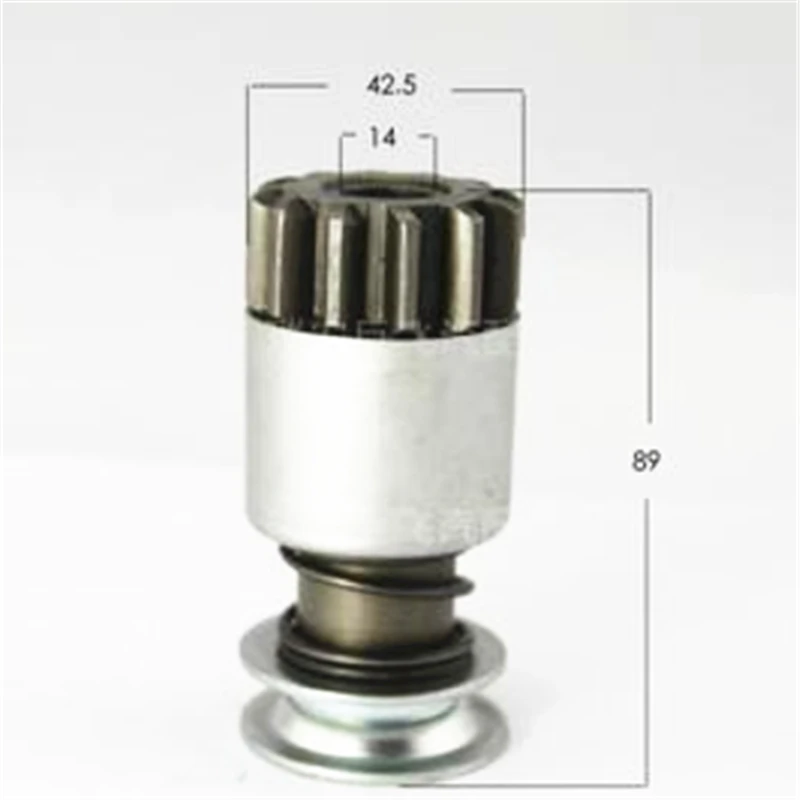 QD1315D шестерня привода двигателя для стартера двигателя QD1315D для трактора TY254, 11 зубьев 12 соединительного типа