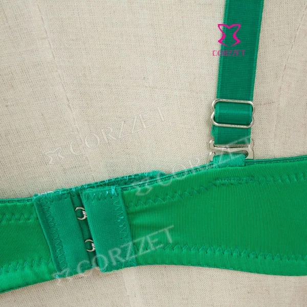 Corzzet/женский бюстгальтер с шипами украшенный бусинами в стиле панк цветной для