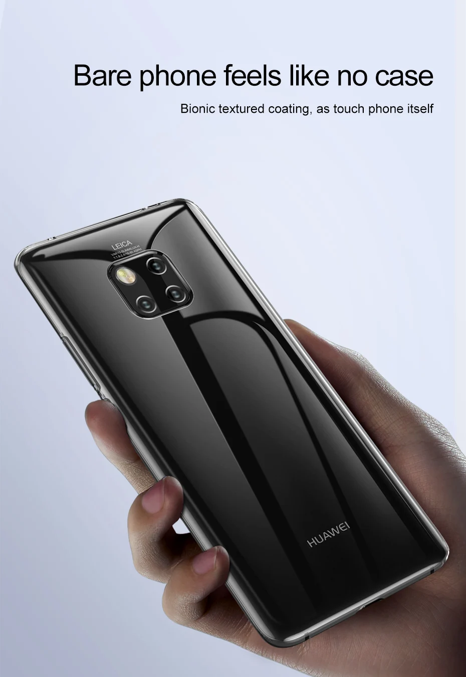 Прозрачный чехол Baseus для huawei mate 20 Pro Coques Ультратонкий Мягкий ТПУ силиконовый чехол s защитная задняя крышка для huawei mate 20