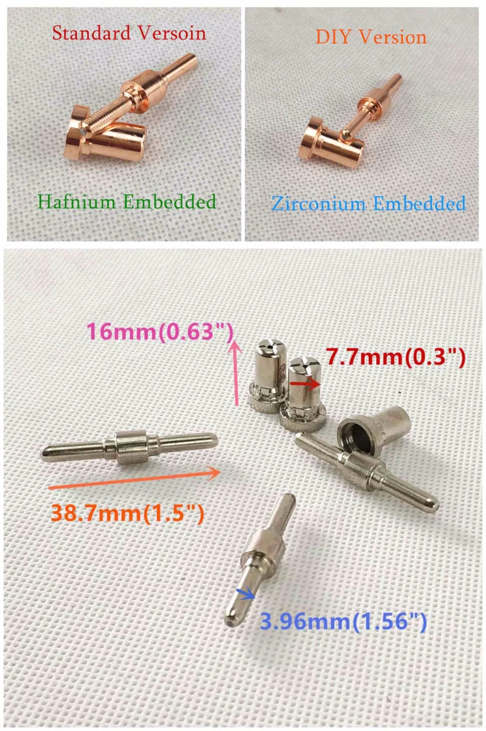 Комплект плазменной горелки 40 шт. комплект удлиненных плазменных резаков А PT31