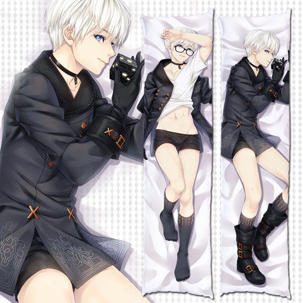 Аниме JK Game NieR:Automata YoRHa No. 9 Type S 9S Boy Dakimakura Чехол подушка для сна и объятий чехол