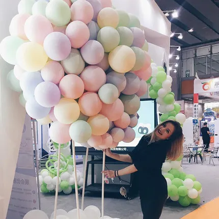 

NEW 10inch 100pcs/lot candy Macaron Latex balloons Helium Balloon For Party Wedding Birthday Child Toys Globos Good Quality