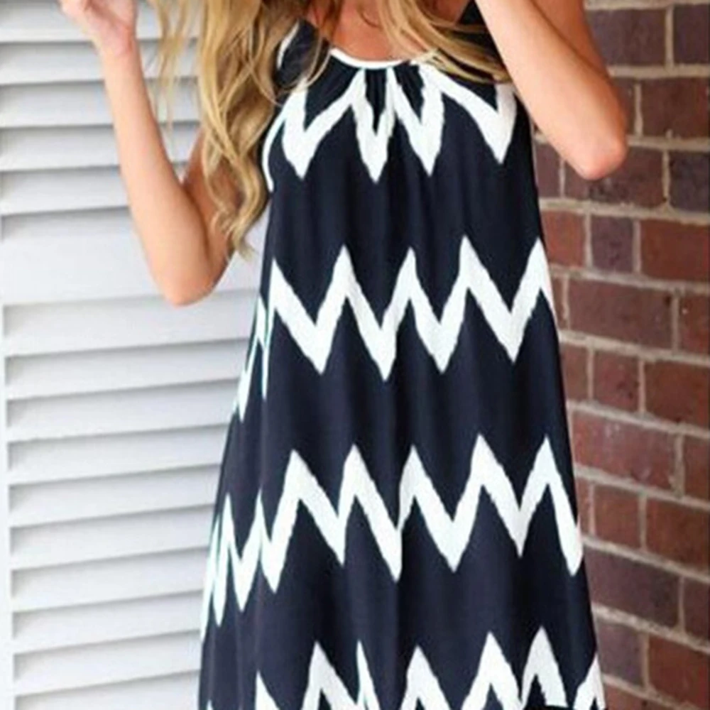 Женское мини платье без рукавов гофрированный ремешок с кисточками сексуальное