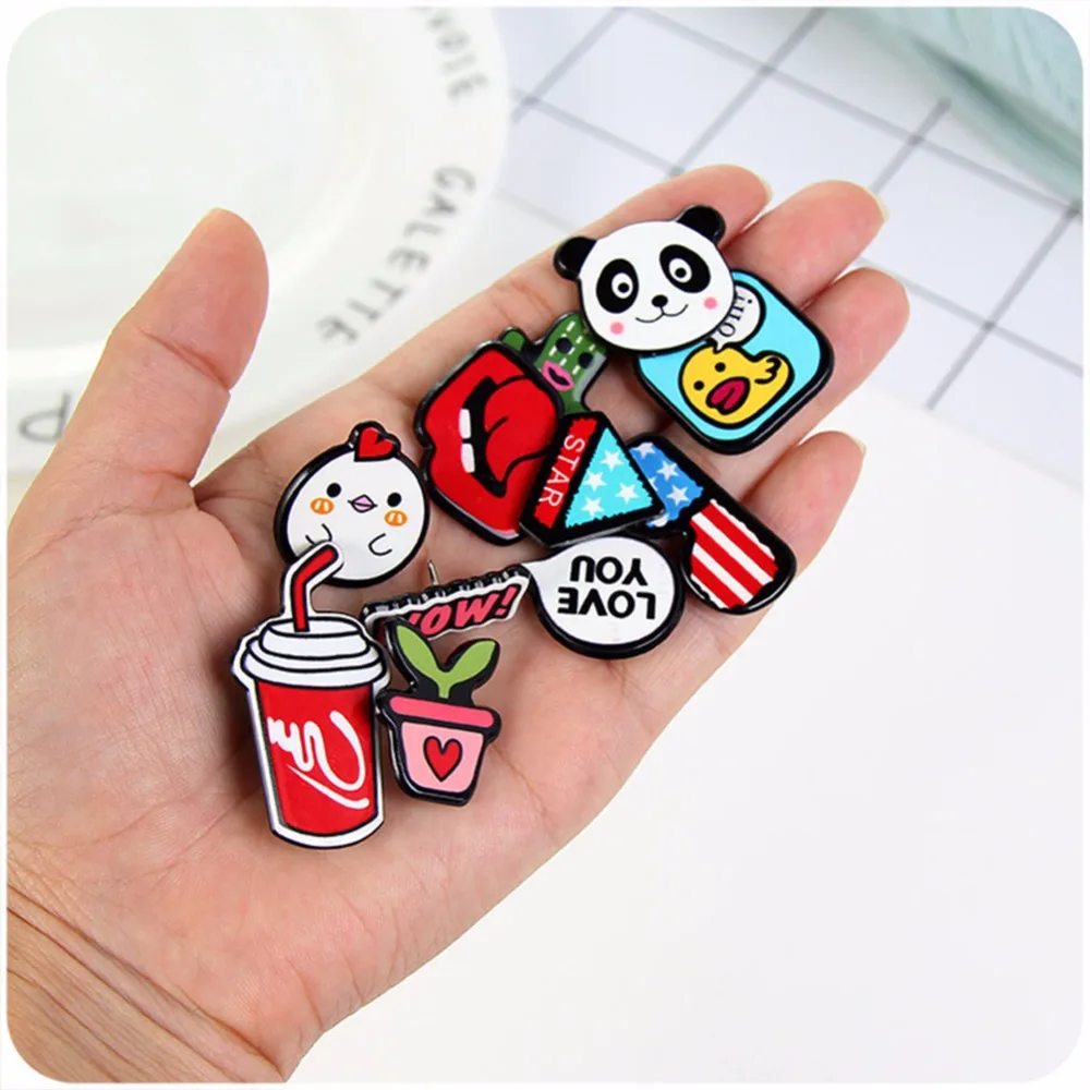 1-4 шт./комплект креативный мультяшный Мишка панда сердце музыка улыбка самолет