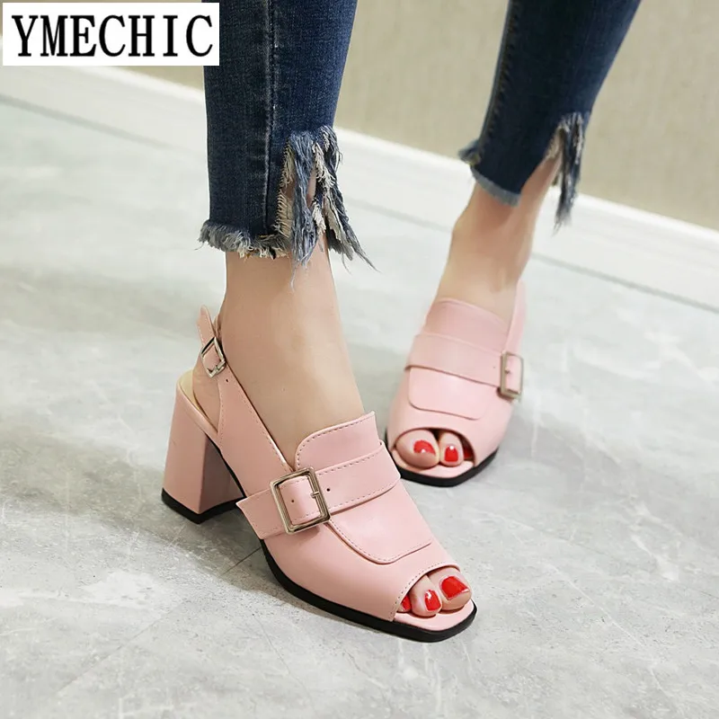 Женские туфли лодочки с открытым носком на высоком каблуке|slingback pumps|designer pumpspeep toe |