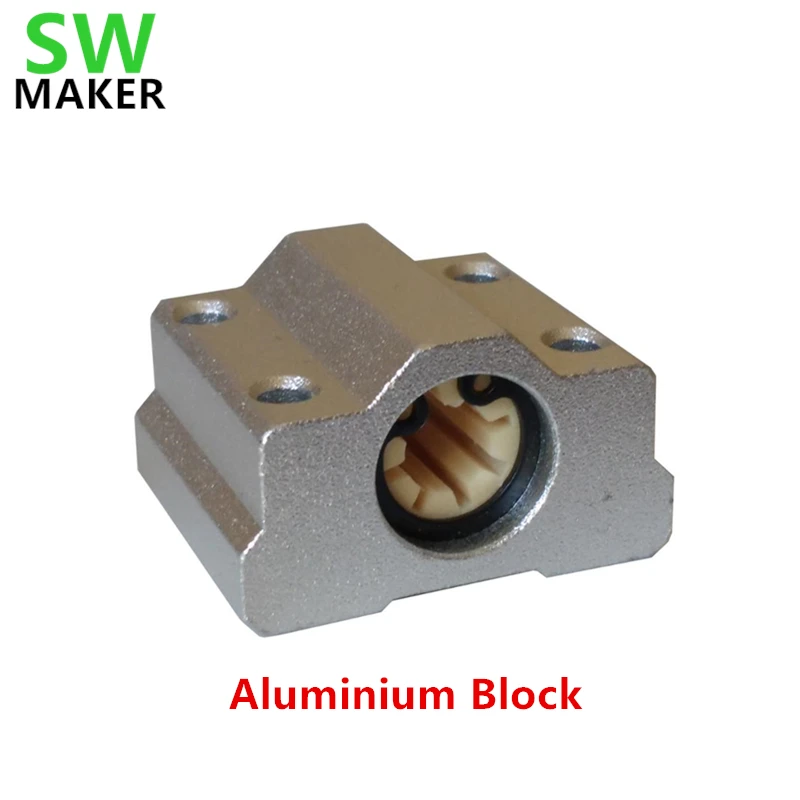 

1 шт 8 мм полимерные SC8UU подшипник в алюминиевый блок RJ4JP-01-08 для Reprap Prusa i3 Anet 3D-принтеры