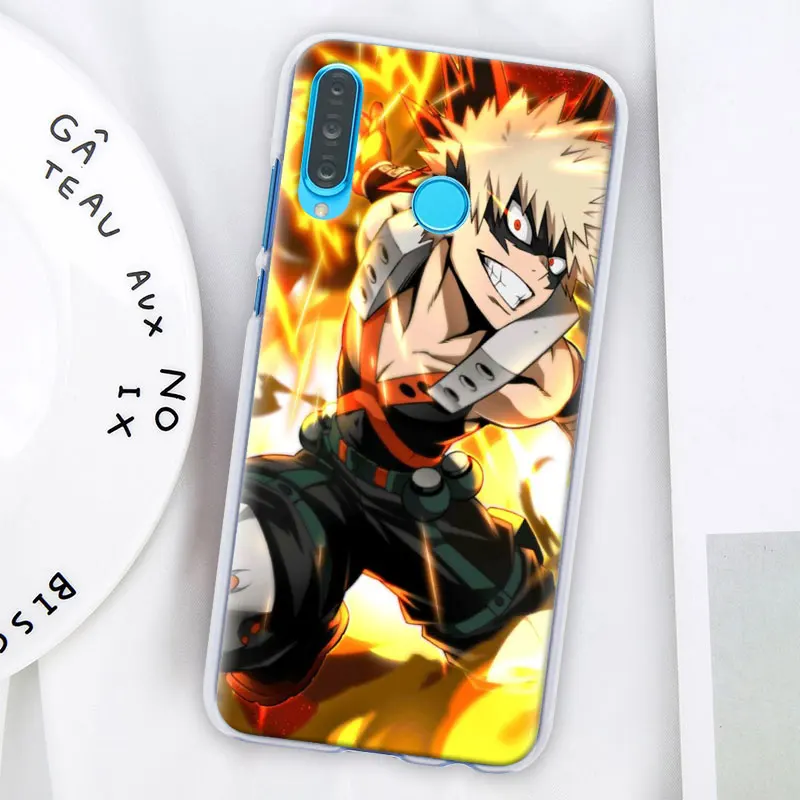 Boku no Hero Academy чехол для телефона coque для huawei P30 Pro P10 P20 P30 Lite P8 P9 Lite P Smart Plus чехол