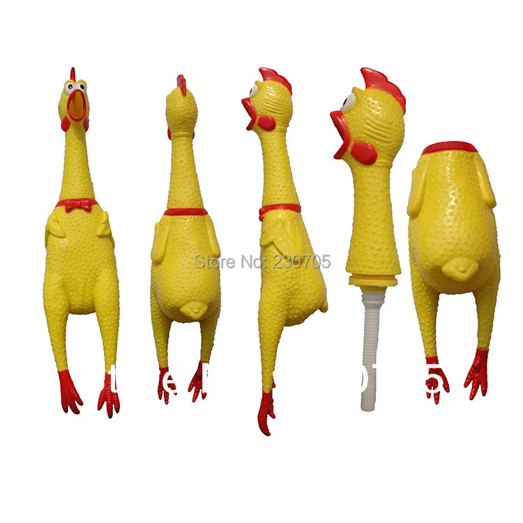 Творческий Pet собачка звук игрушка забавный Shrilling кричащий цыпленок Crazy курица Vent