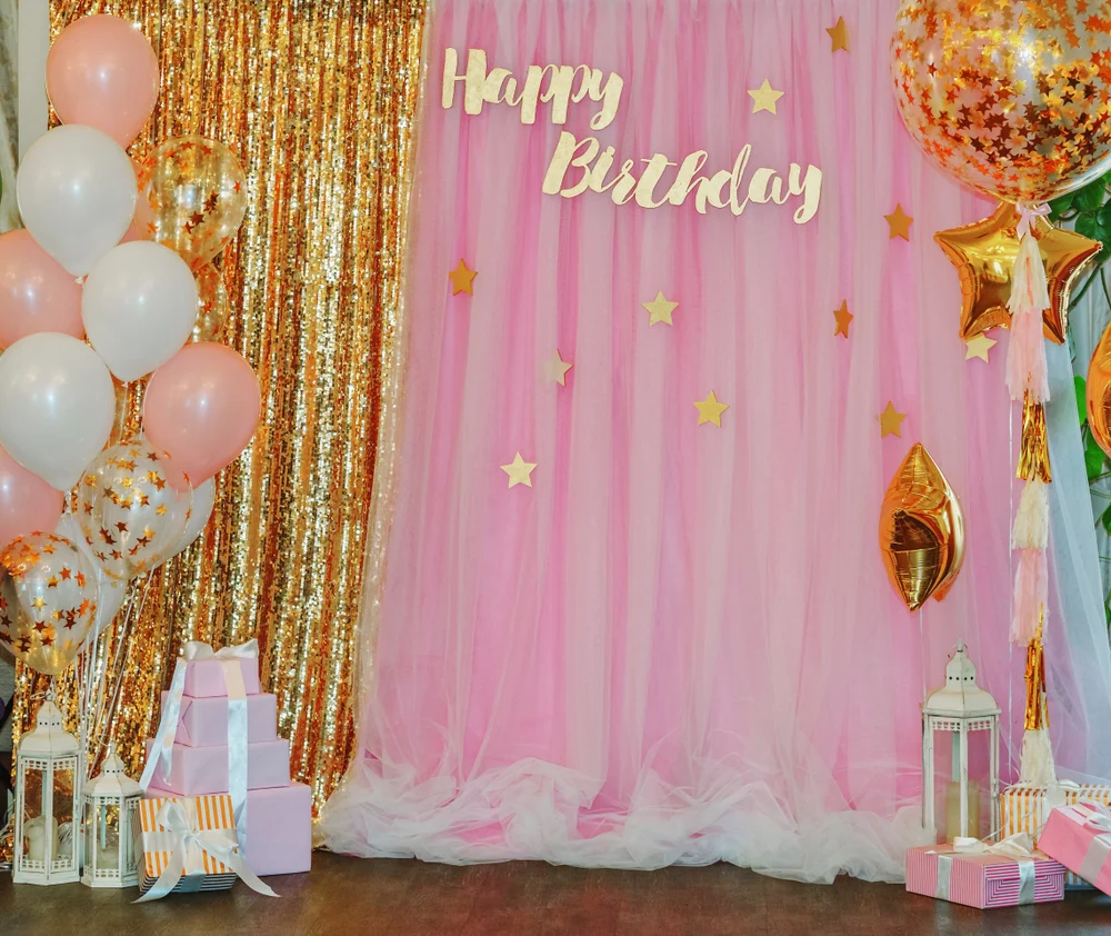 Фон для фотосъемки с изображением персонажей из мультфильма LIFE MAGIC BOX Baby Shower Backdrops