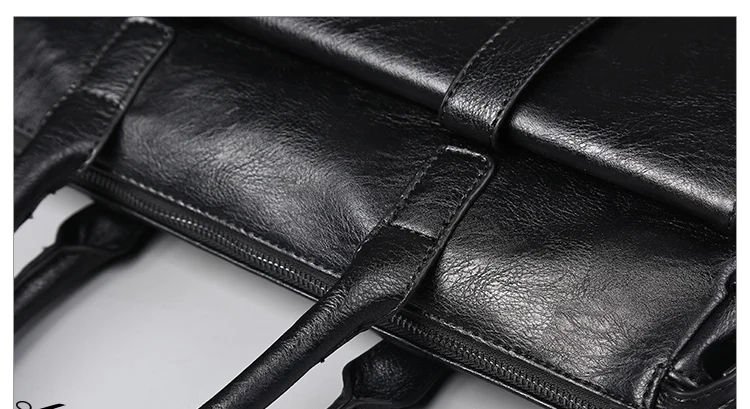 

Jonon PU Leather bag Business Men bags Laptop Tote Briefcases Crossbody bags Shoulder Handbag Men's Messenger Bag
