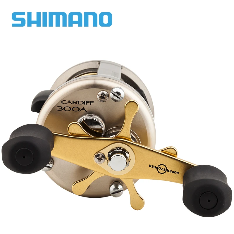 Оригинальная Рыболовная катушка Shimano CARDIFF 200A 201A 300A 301A 400A 401A для приманки 4 + 1BB