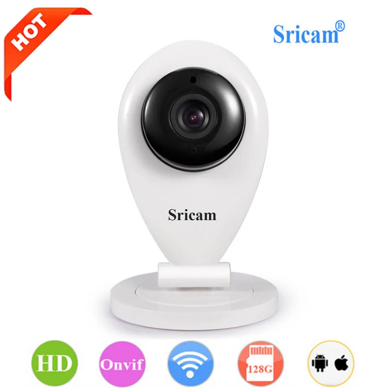 Оригинальный Sricam SP009A 720 P h.264 wi fi 1.0 мегапикселя Беспроводной Wi Fi ip безопасности