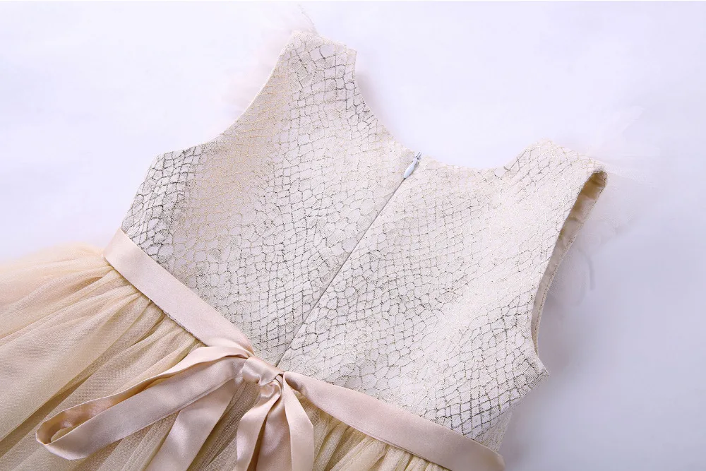 Новое модное платье принцессы Cutestyles для девочек детская одежда с высокой талией