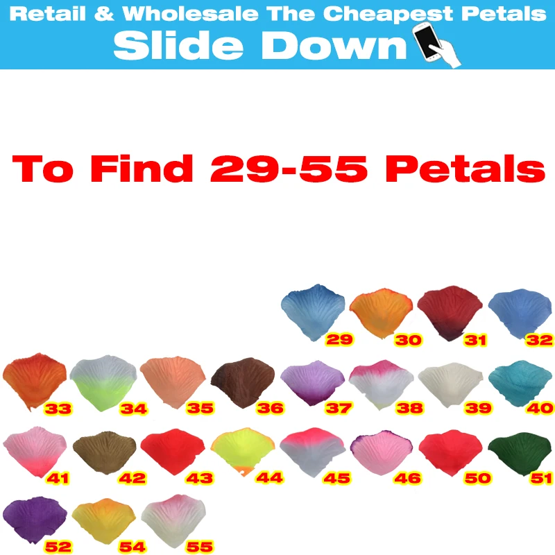 200 шт. Лепестки Роз Шелковые Цветы Искусственные Дешево Свадебные Украшения