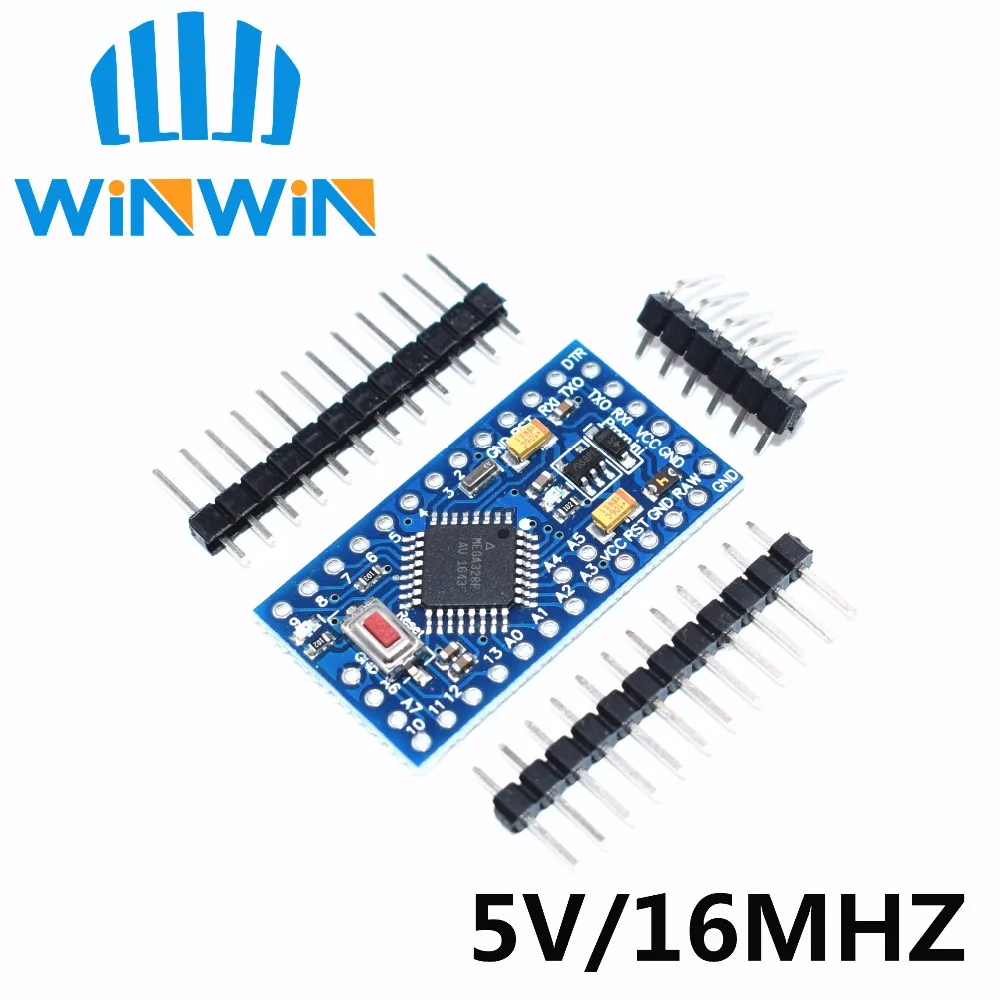 C64 1 шт./лот ATMEGA328P Pro Mini 328 ATMEGA328 5 V/16 МГц для Arduino