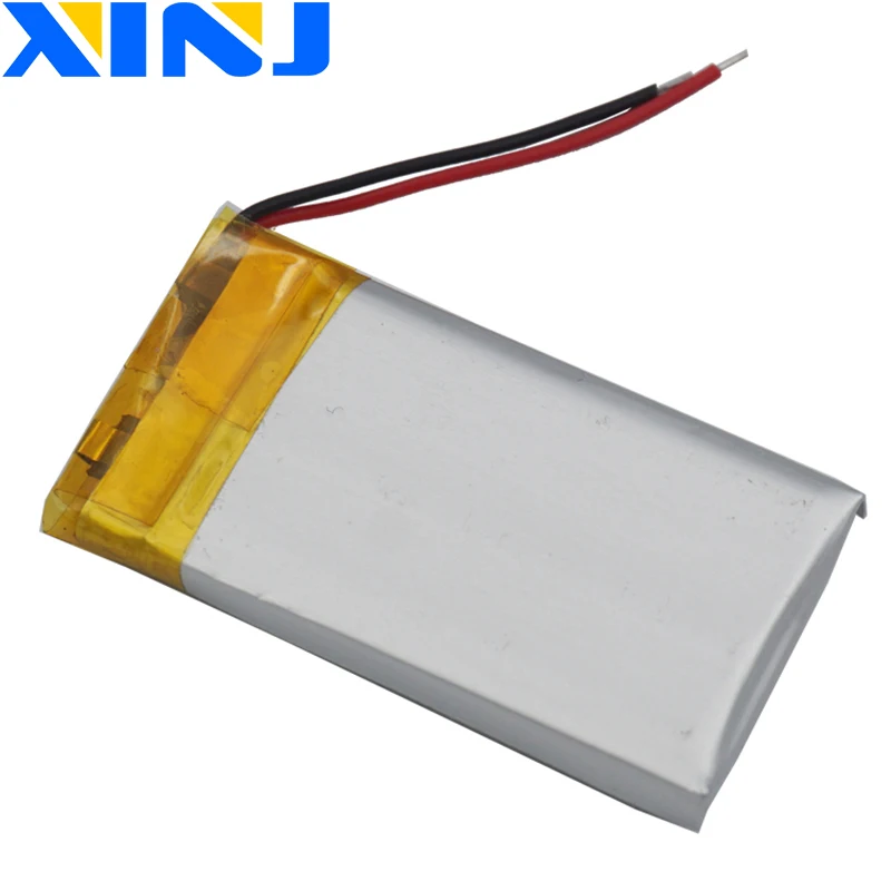 XINJ 10 шт 3 7 V 250mAh литий полимерный Батарея липоэлементный 402035 для Mp3 3D очки наушники