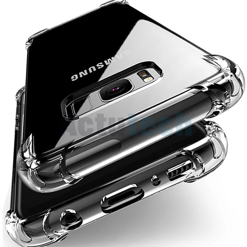 

Transparent Phone Cases For Samsung S8 Plus Case For Samsung S8 Case Soft Cover For Samsung Galaxy S10 Lite S9 A8Plus A6 A7 2018