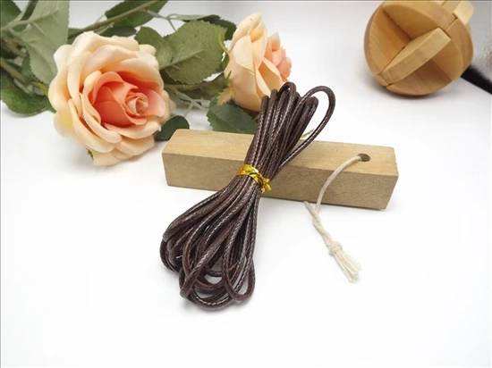 2 мм восковая веревка сделай сам ожерелье материал оптовая продажа #1357|wax rope|rope 2mmdiy