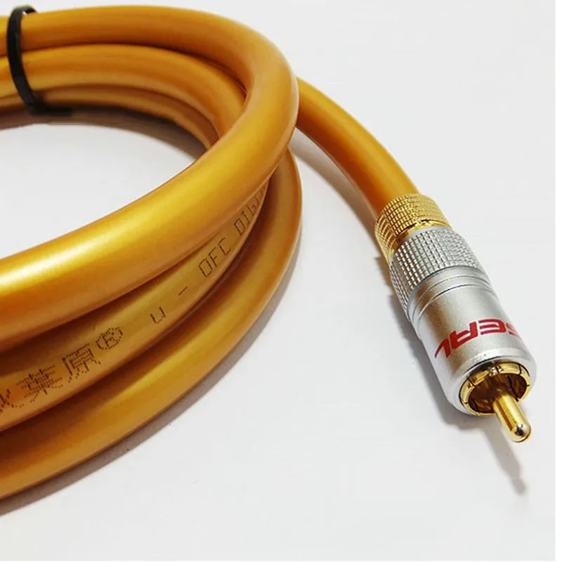 1 5 30 м OFC прочный цифровой коаксиальный Стерео аудиокабель бас