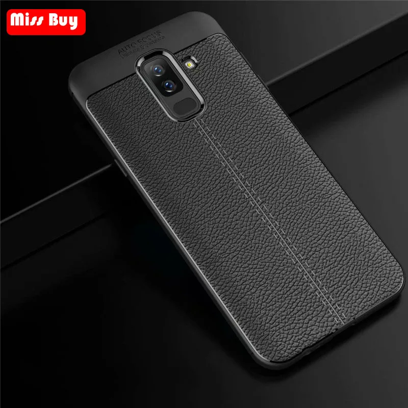 Роскошный кожаный чехол портмоне с рисунком противоударный для samsung galaxy A6 A8 плюс