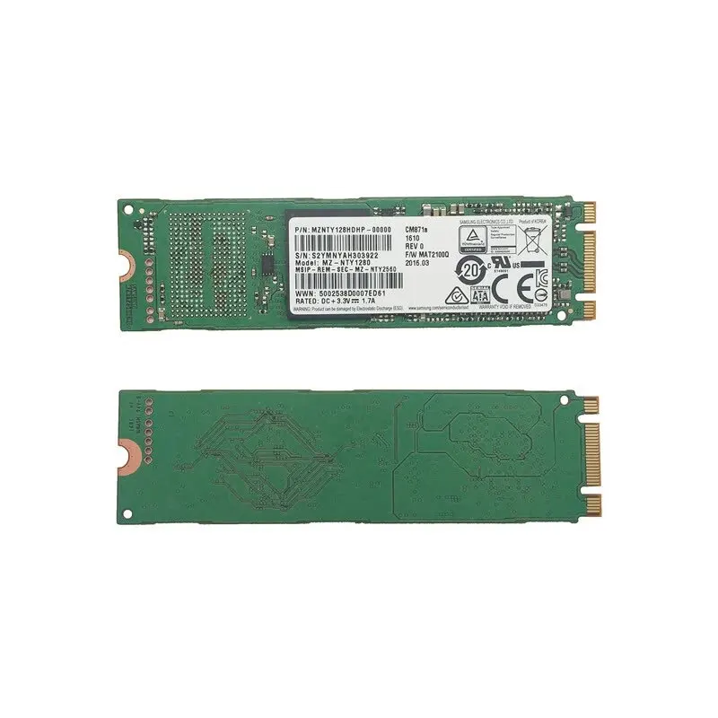 Samsung PM871 M.2 SATA 128 г жесткий внутренний сервер твердотельные 510 МБ/с. читать 480 записи