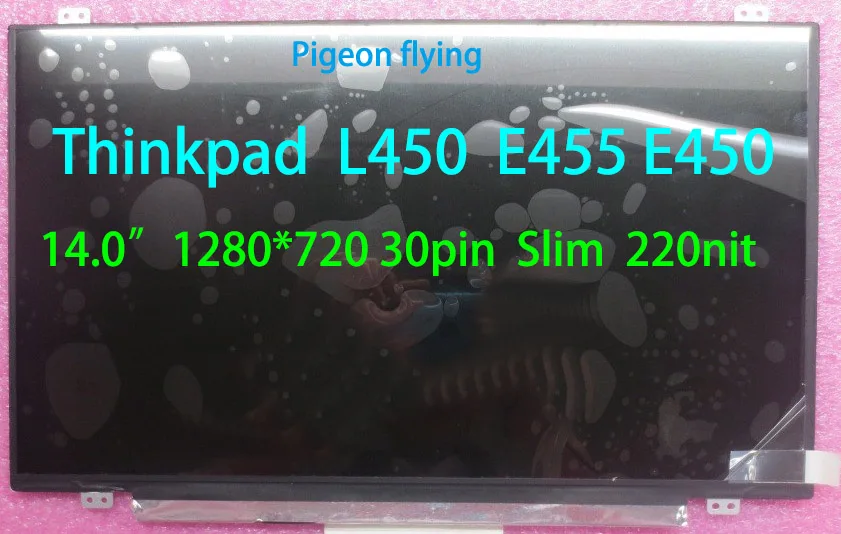 Для Lenovo Thinkpad L450 E455 E450 14 0 &quot1280*720 тонкий 30 контактный ЖК дисплей FRU 04X5900 04X5885 04X0625 01EN020