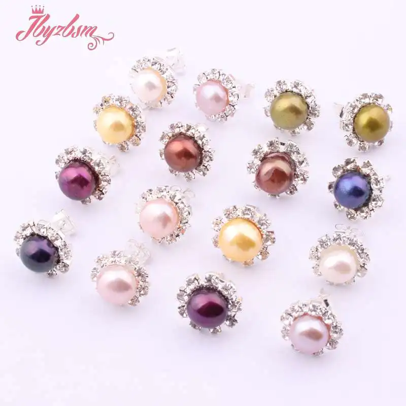 7 мм круглые жемчужные драгоценные камни для женщин вечерние белые тибетские