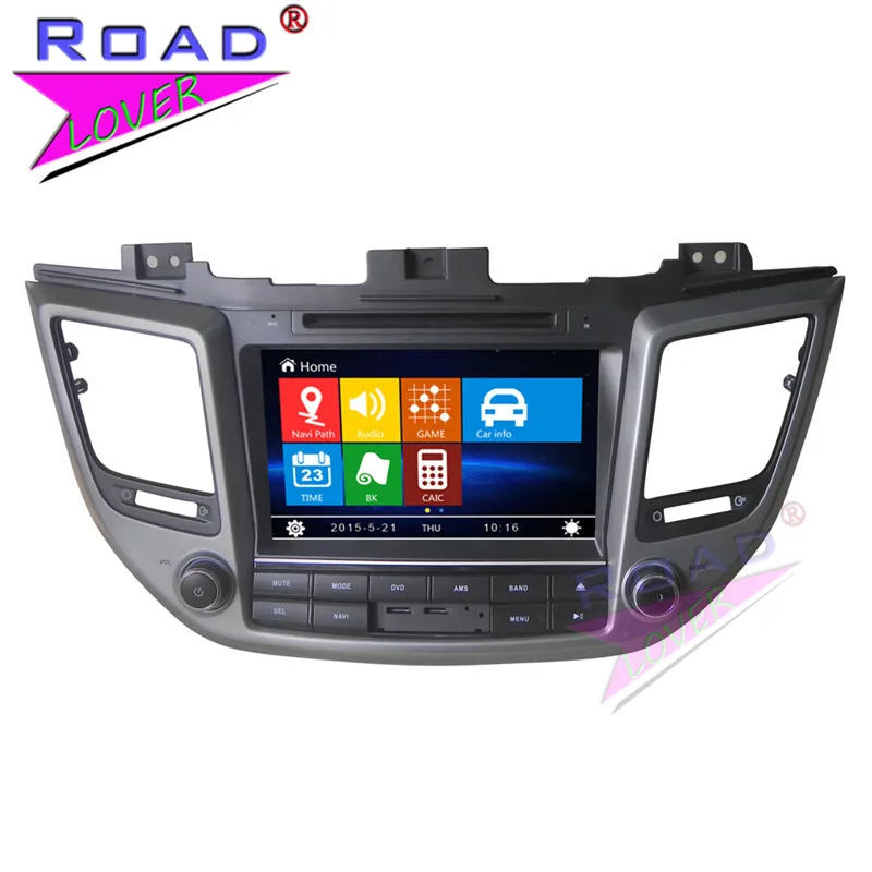 TOPNAVI Wince 6 0 два Din 8 дюймов Автомобильный медиа-центр DVD Авто плеер для Hyundai Tucpon