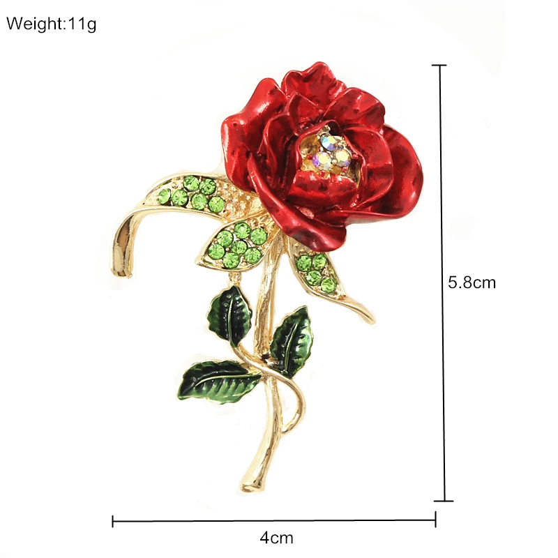 Эмалированные аксессуары OneckOha для мам|flower brooch|rose flower broochbrooch rhinestone |