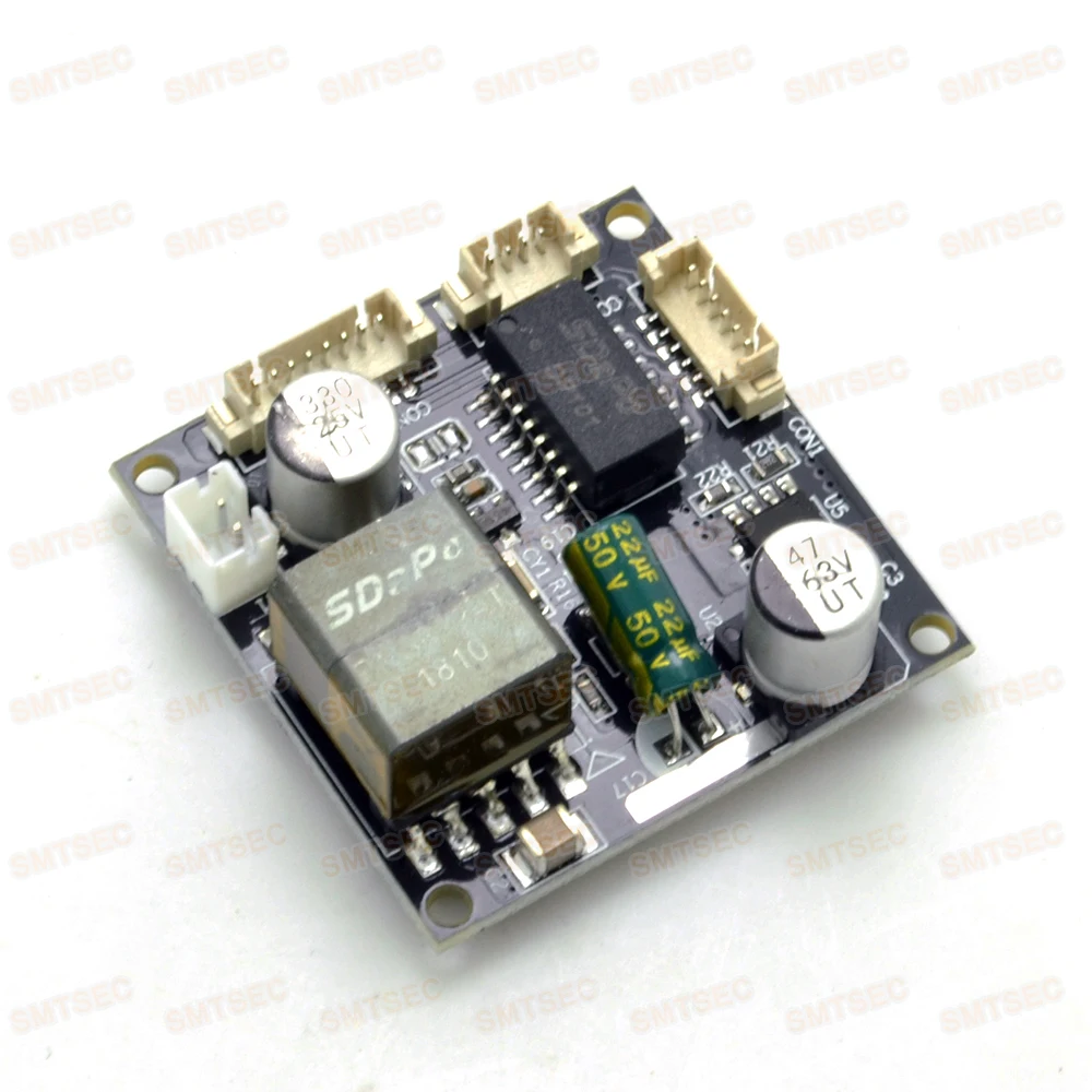 IEEE802.3af панель POE 38X38mm 20 W(12 V/2A) модуль порта вызова для smtsec IP CCTV камера безопасности Модуль бескорпусной камеры POE-2A