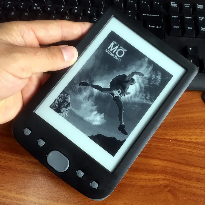 Новинка, 6 дюймов, 800x600, электронный B-ook Reader, HD, E-Ink, легко читаемый, 8 ГБ, цифровой считыватель электронных книг, слот для карт, максимальная поддержка карт 64 ГБ