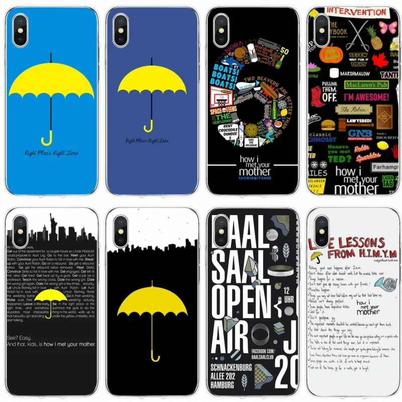 How i met your mother himym Чехол Мягкий силиконовый чехол для телефона iPhone 6 6plus 7 8plus 5 5S 5C SE X XS